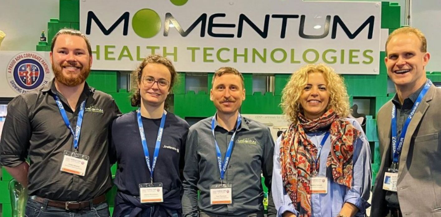 Momentum at the The Australian Orthotic Prosthetic Association (AOPA) conference 2023!